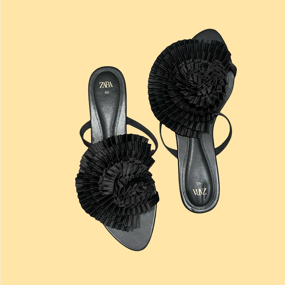 Zara Black Women's Sandals